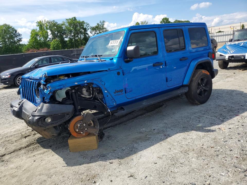 Aukcja sprzedaży 2021 Jeep Wrangler Unlimited, vin: 1C4HJXEN2MW731545, numer aukcji: 54787616