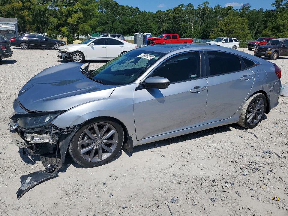 2019 Honda Civic მანქანა იყიდება აუქციონზე, vin: 19XFC1F72KE005710, აუქციონის ნომერი: 53362756