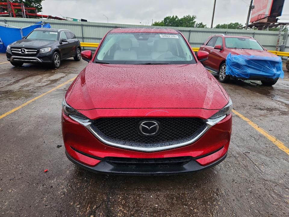 Продажа на аукционе авто 2018 Mazda Cx-5, vin: JM3KFADM9J0414915, номер лота: 54822726