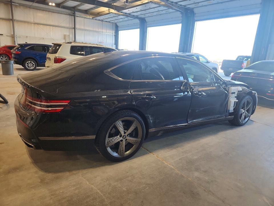 52073596 :رقم المزاد ، KMTGB4SD1PU192243 vin ، 2023 Genesis G80 مزاد بيع