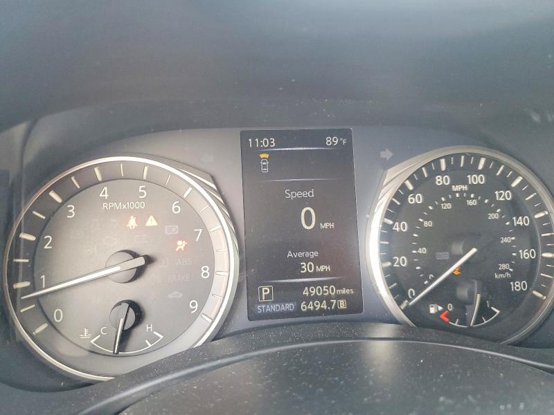 54135186 :رقم المزاد ، JN1EV7AR8KM555774 vin ، 2019 Infiniti Q50 مزاد بيع