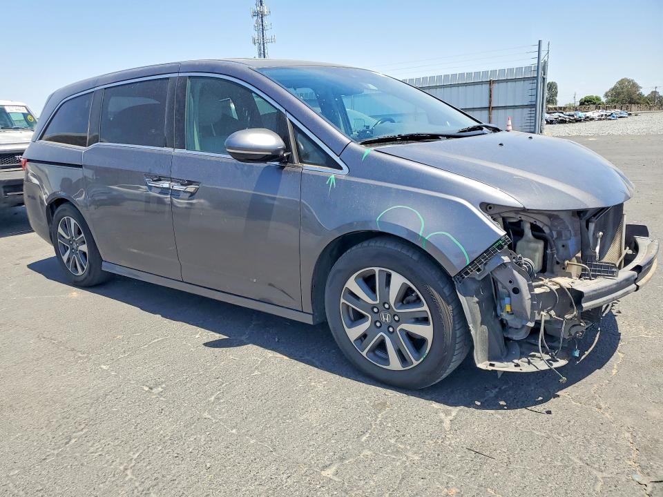 52968546 :رقم المزاد ، 5FNRL5H92FB041108 vin ، 2015 Honda Odyssey مزاد بيع