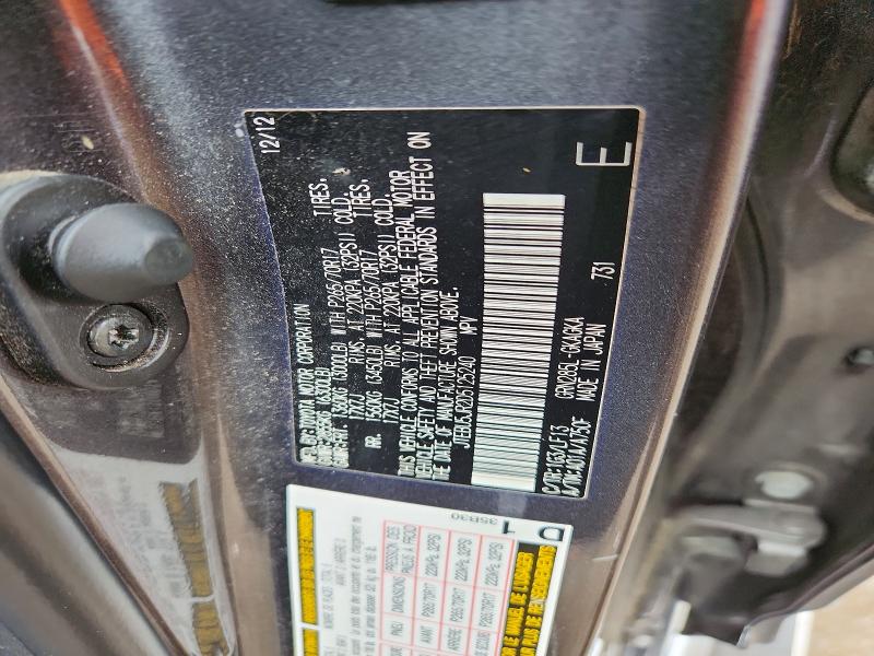 54653926 :رقم المزاد ، JTEBU5JR2D5125240 vin ، 2013 Toyota 4runner مزاد بيع