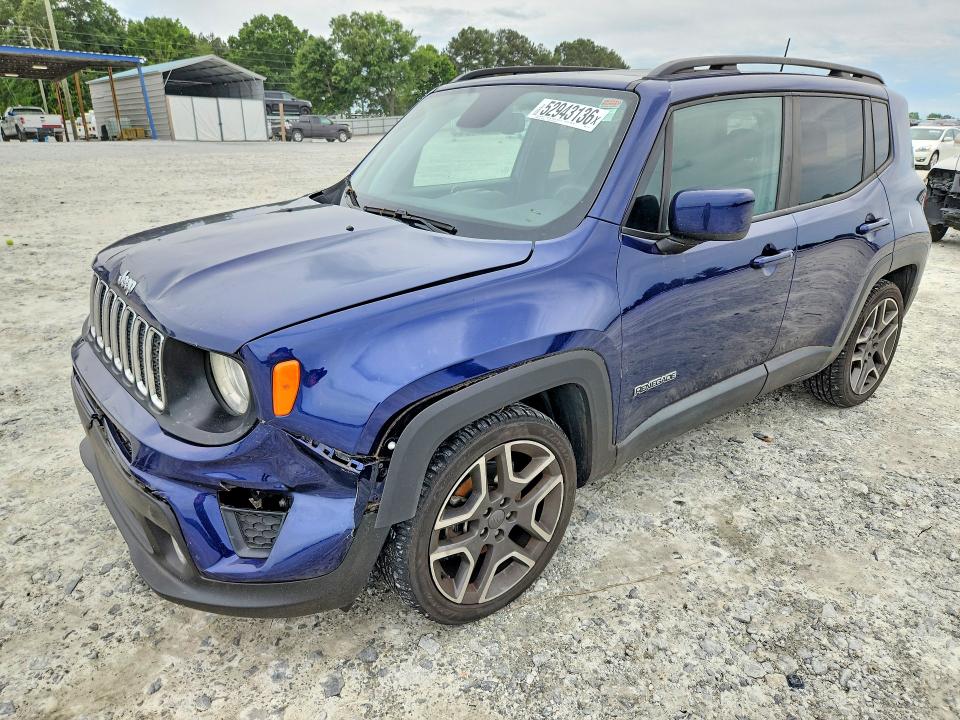 Aukcja sprzedaży 2020 Jeep Renegade, vin: ZACNJABB8LPL71975, numer aukcji: 52943136