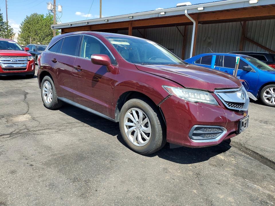 52211986 :رقم المزاد ، 5J8TB4H31HL028043 vin ، 2017 Acura Rdx مزاد بيع
