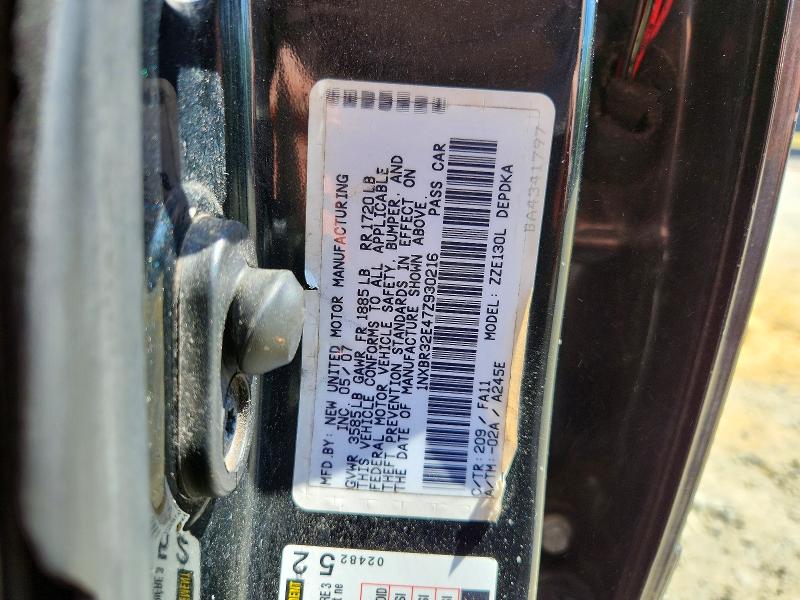 Aukcja sprzedaży 2007 Toyota Corolla, vin: 1NXBR32E47Z930216, numer aukcji: 52549796