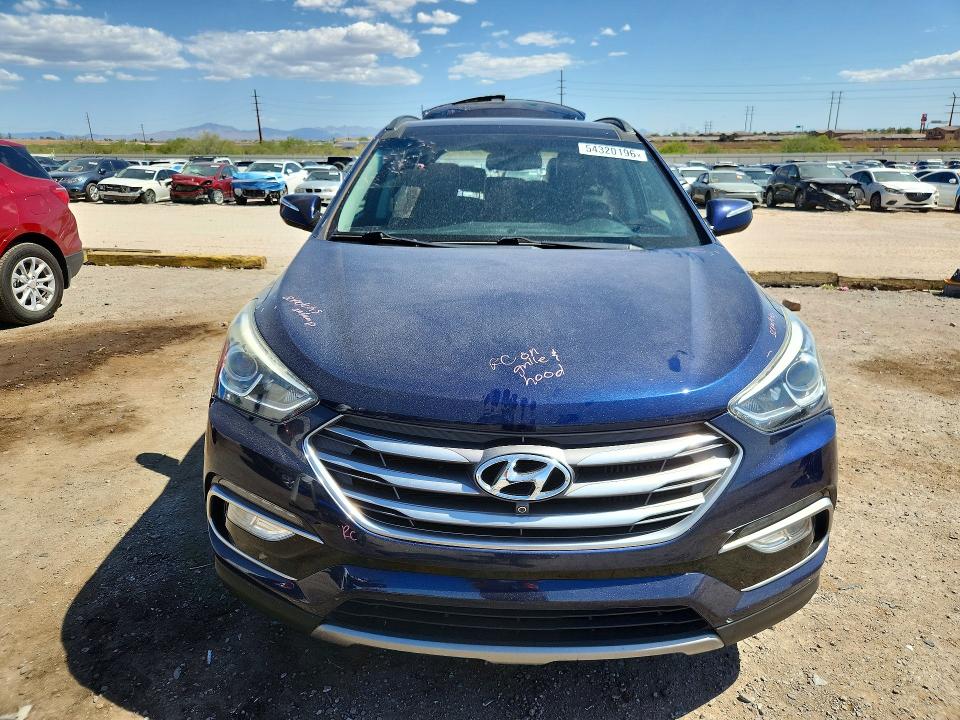 54320196 :رقم المزاد ، 5XYZW4LAXJG515679 vin ، 2018 Hyundai Santa Fe Sport مزاد بيع