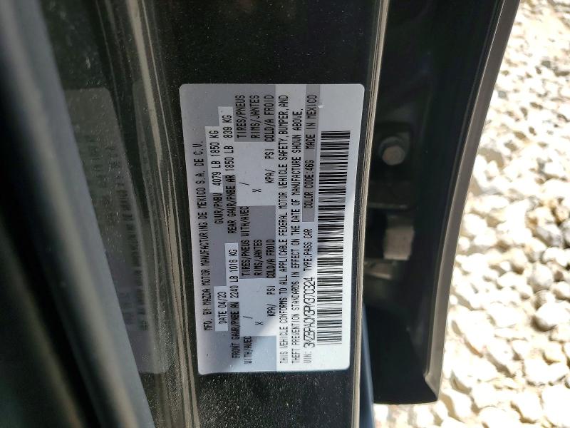 Продаж на аукціоні авто 2023 Mazda 3, vin: 3MZBPACM3PM370324, номер лоту: 52859686