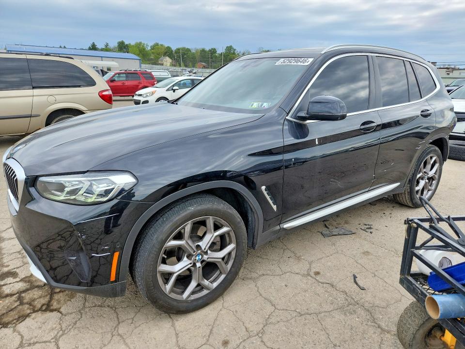 2024 Bmw X3 მანქანა იყიდება აუქციონზე, vin: 5UX53DP05R9T55876, აუქციონის ნომერი: 52929646