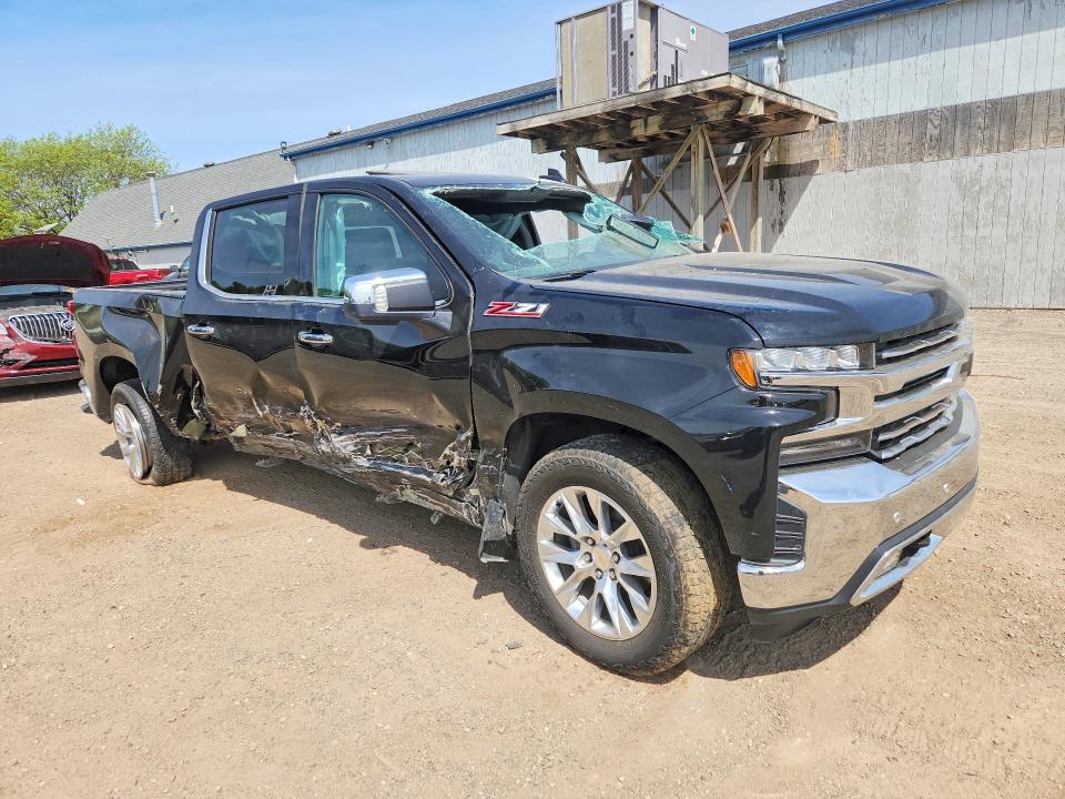 2022 Chevrolet Silverado Ltd მანქანა იყიდება აუქციონზე, vin: 3GCUYGEDXNG110703, აუქციონის ნომერი: 54132566