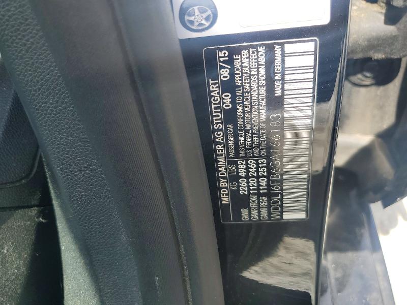 Продажа на аукционе авто 2016 Mercedes-benz Cls, vin: WDDLJ6FB6GA166183, номер лота: 52094336