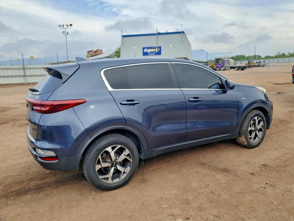55404886 :رقم المزاد ، KNDPMCAC1M7845207 vin ، 2021 Kia Sportage مزاد بيع