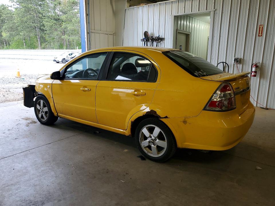Aukcja sprzedaży 2008 Chevrolet Aveo, vin: KL1TD56608B067358, numer aukcji: 53400646