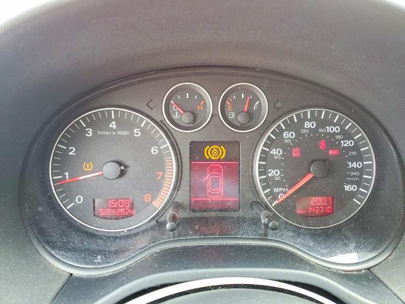 2008 Audi A3 მანქანა იყიდება აუქციონზე, vin: WAUHF78P58A009937, აუქციონის ნომერი: 52224526