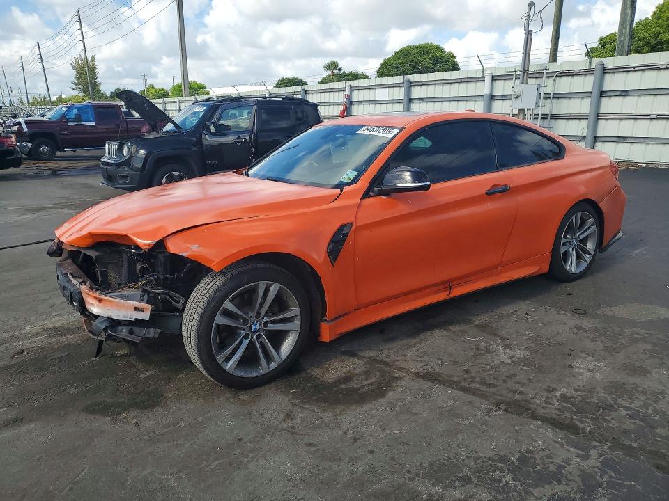 54536506 :رقم المزاد ، WBA3N3C50EF712050 vin ، 2014 Bmw 428 مزاد بيع