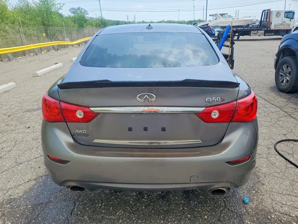 Aukcja sprzedaży 2015 Infiniti Q50, vin: JN1BV7AR9FM390035, numer aukcji: 54120556