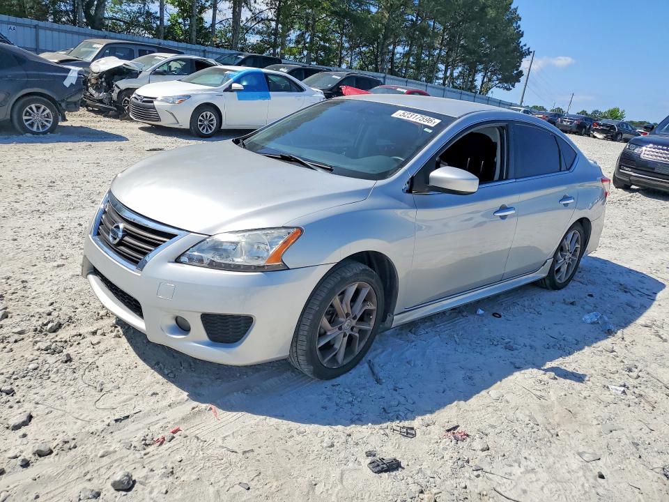 52317596 :رقم المزاد ، 3N1AB7AP3EY283206 vin ، 2014 Nissan Sentra مزاد بيع