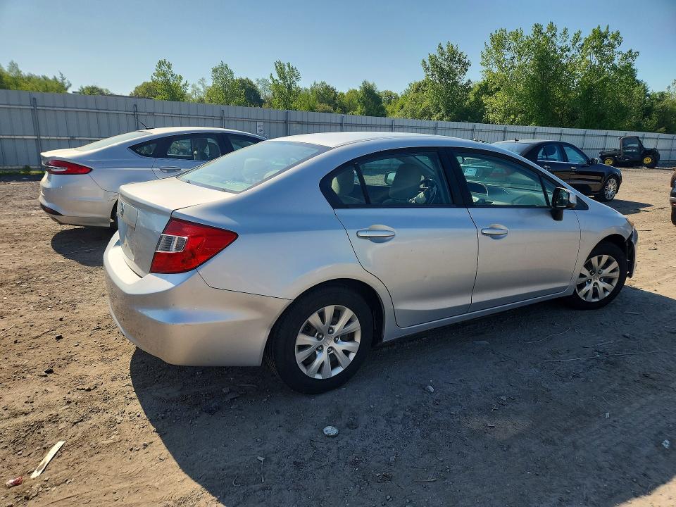 2012 Honda Civic მანქანა იყიდება აუქციონზე, vin: 2HGFB2F55CH563663, აუქციონის ნომერი: 53827916