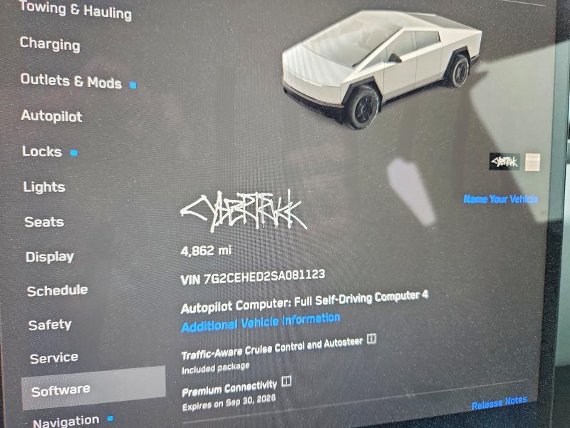 Aukcja sprzedaży 2025 Tesla Cybertruck, vin: 7G2CEHED2SA081123, numer aukcji: 55163286
