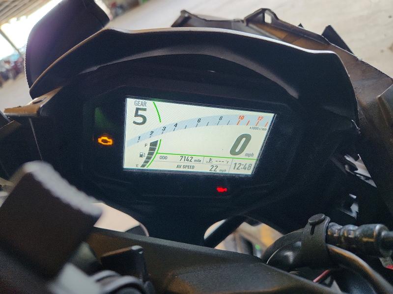 52349126 :رقم المزاد ، ML5EXEN10NDA51530 vin ، 2022 Kawasaki Ex650 مزاد بيع
