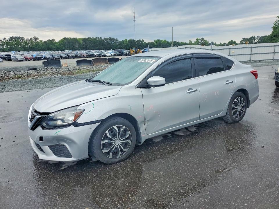 2017 Nissan Sentra მანქანა იყიდება აუქციონზე, vin: 3N1AB7APXHL717008, აუქციონის ნომერი: 50883146