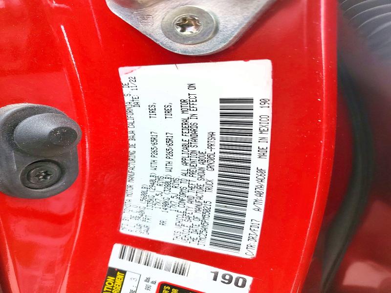 Aukcja sprzedaży 2023 Toyota Tacoma, vin: 3TMCZ5AN5PM550215, numer aukcji: 53669526