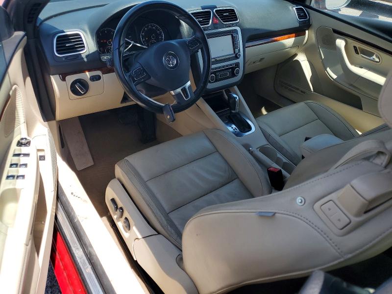 2012 Volkswagen Eos მანქანა იყიდება აუქციონზე, vin: WVWFW7AH0CV009939, აუქციონის ნომერი: 52459906