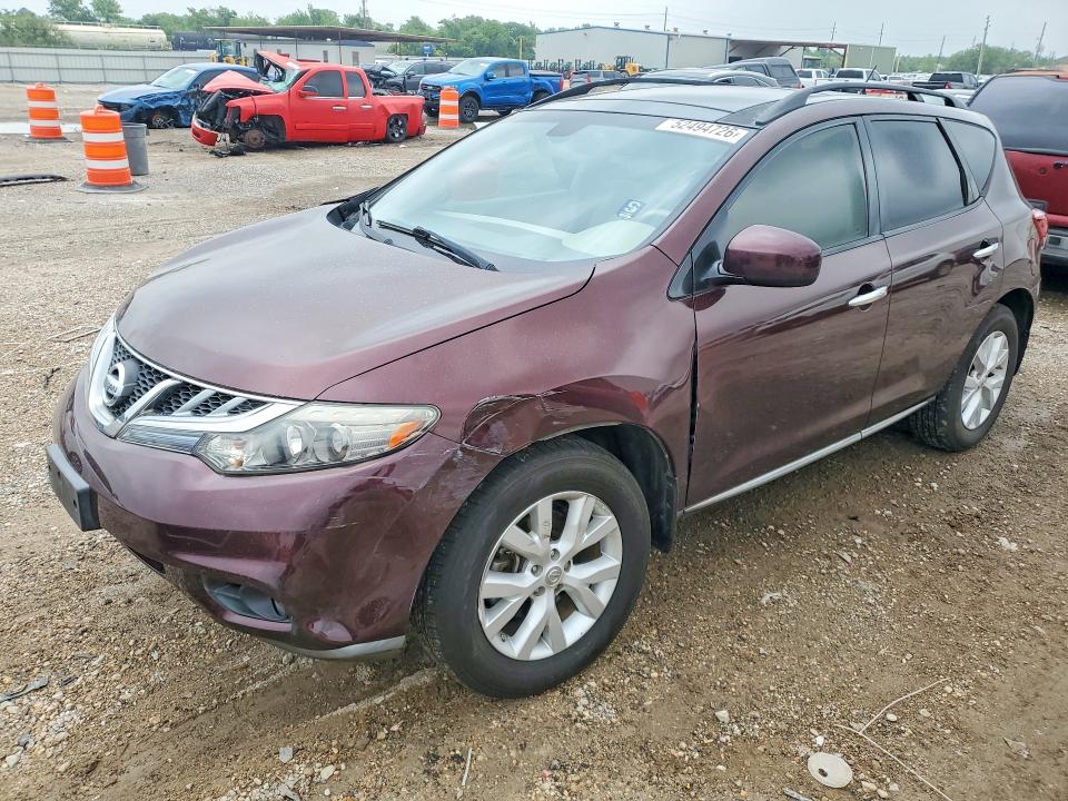 Продажа на аукционе авто 2013 Nissan Murano, vin: JN8AZ1MU8DW213816, номер лота: 52494726