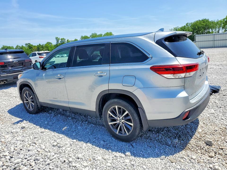54672966 :رقم المزاد ، 5TDJZRFHXKS581566 vin ، 2019 Toyota Highlander مزاد بيع