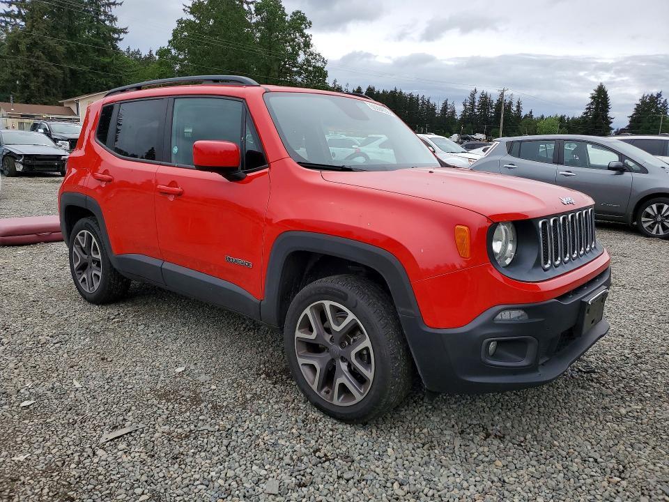 2015 Jeep Renegade მანქანა იყიდება აუქციონზე, vin: ZACCJBBT9FPB27295, აუქციონის ნომერი: 53594556