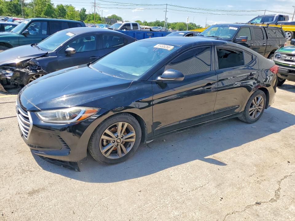 51495266 :رقم المزاد ، 5NPD84LFXJH335045 vin ، 2018 Hyundai Elantra مزاد بيع