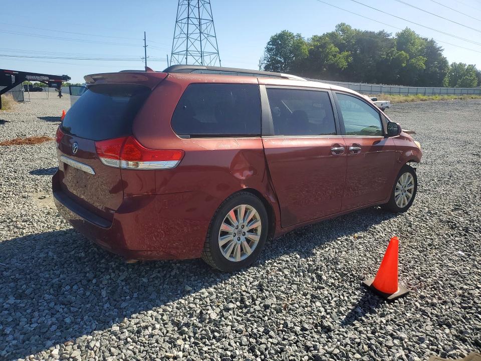 2012 Toyota Sienna მანქანა იყიდება აუქციონზე, vin: 5TDYK3DC9CS236067, აუქციონის ნომერი: 53256216