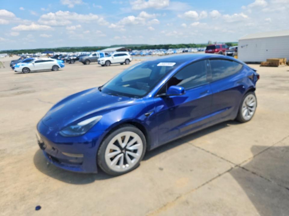 Auction sale of the 2022 Tesla Model 3, vin: 5YJ3E1EA0NF287368, lot number: 54537686
