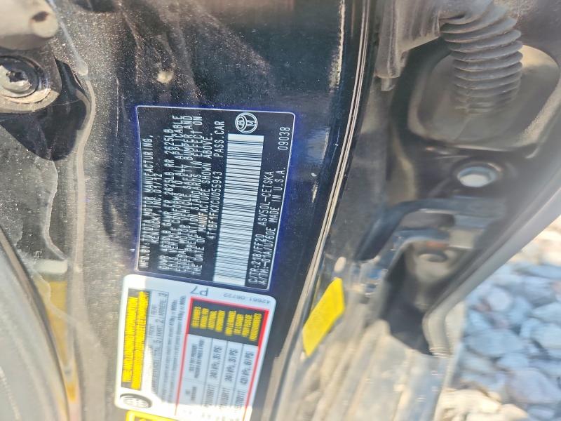 Продаж на аукціоні авто 2012 Toyota Camry, vin: 4T1BF1FKXCU055943, номер лоту: 55154646