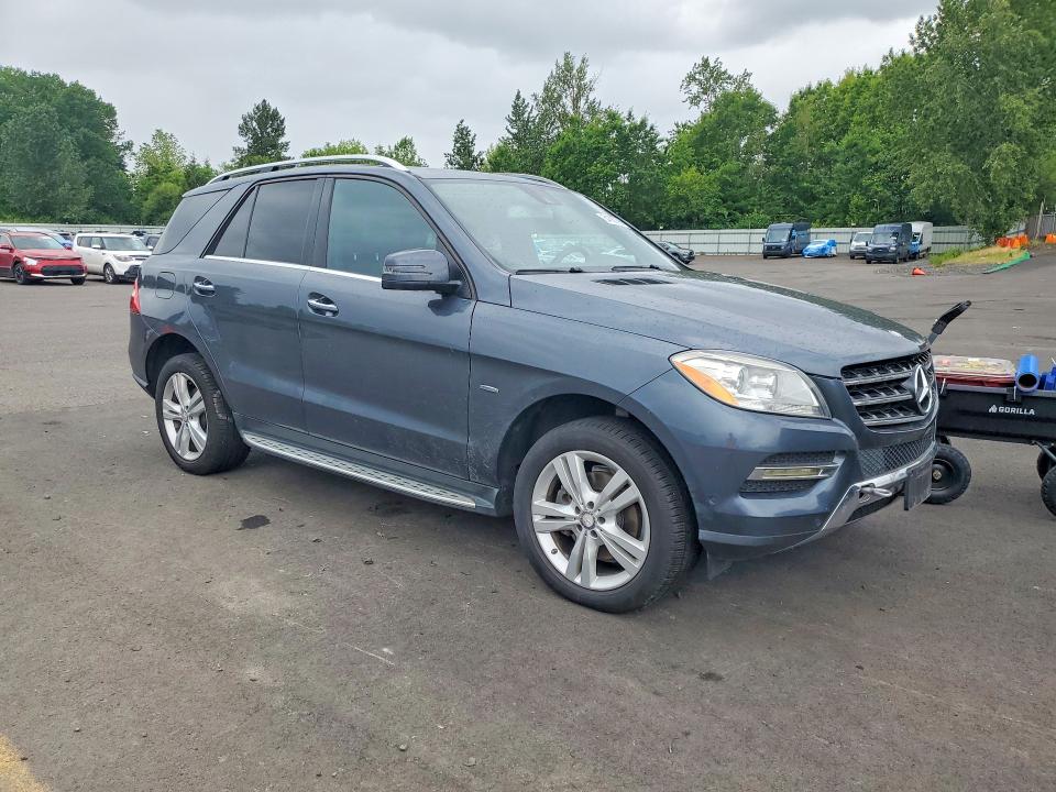 54080796 :رقم المزاد ، 4JGDA2EB2CA033063 vin ، 2012 Mercedes-benz Ml مزاد بيع