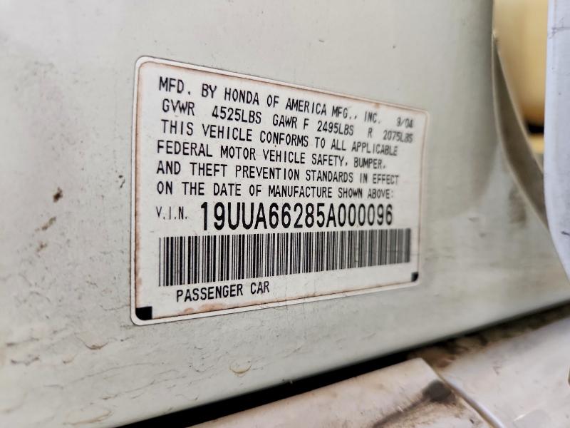 Продажа на аукционе авто 2005 Acura Tl, vin: 19UUA66285A000096, номер лота: 54067016