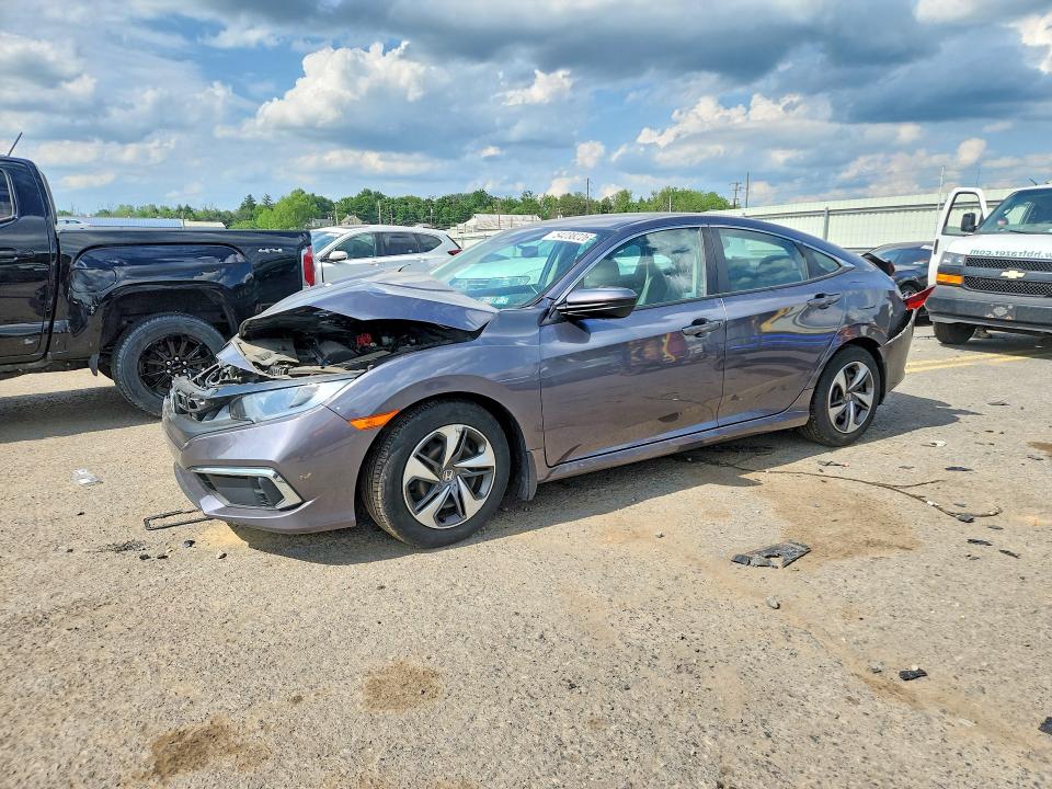 2020 Honda Civic მანქანა იყიდება აუქციონზე, vin: 2HGFC2F69LH596395, აუქციონის ნომერი: 54238226