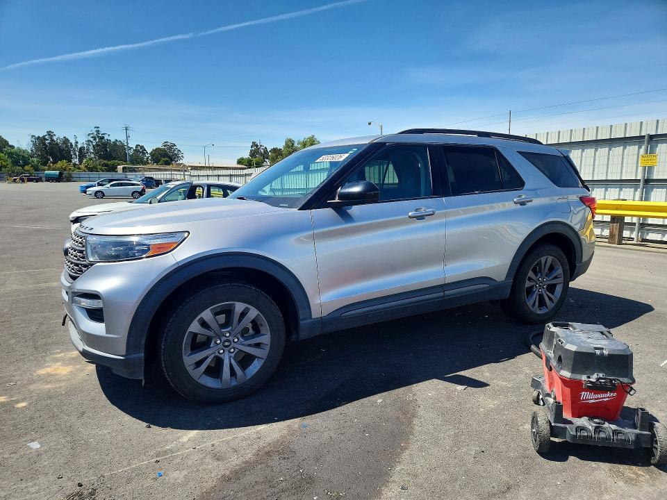 53326026 :رقم المزاد ، 1FMSK8DH4NGA12356 vin ، 2022 Ford Explorer مزاد بيع