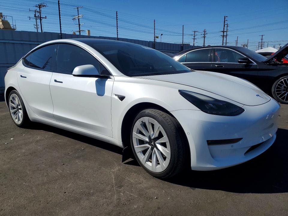 Продажа на аукционе авто 2021 Tesla Model 3, vin: 5YJ3E1EB9MF015487, номер лота: 52874646