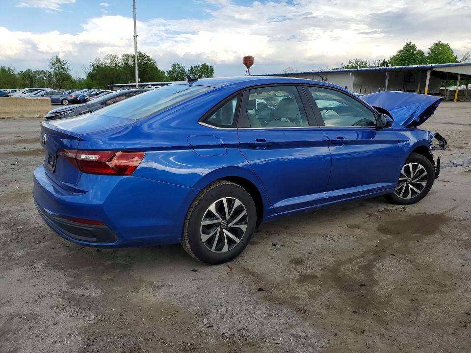 Продажа на аукционе авто 2024 Volkswagen Jetta, vin: 3VW5M7BU4RM094281, номер лота: 54284016