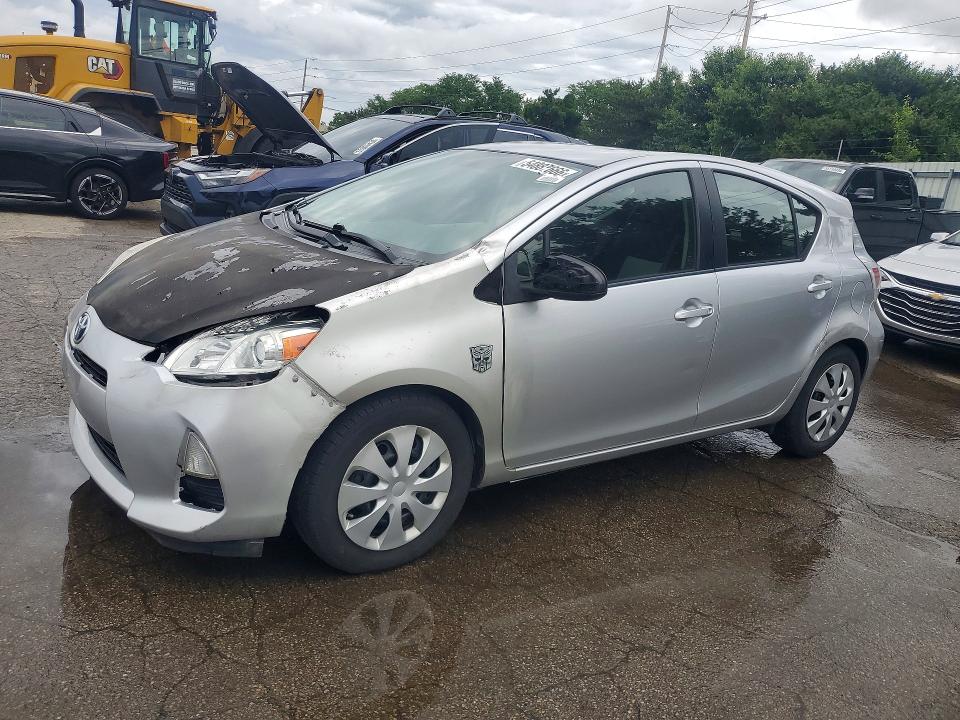 2012 Toyota Prius C მანქანა იყიდება აუქციონზე, vin: JTDKDTB37C1018872, აუქციონის ნომერი: 54887666