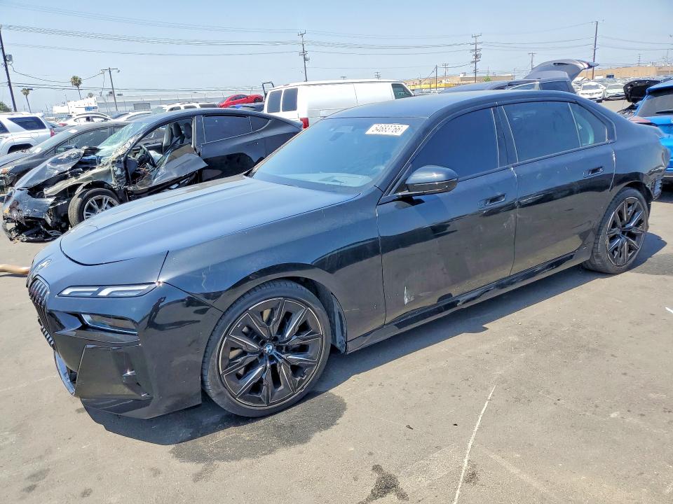 54683766 :رقم المزاد ، WBA23EH0XPCN13313 vin ، 2023 Bmw 740 مزاد بيع