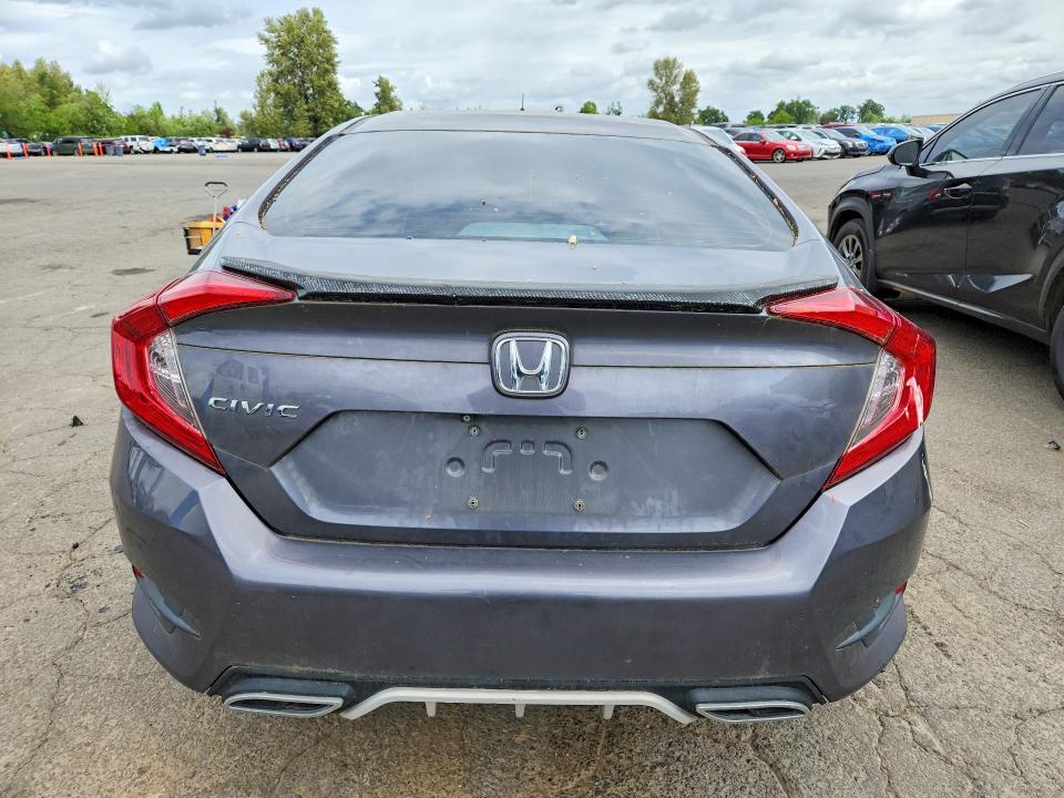 2019 Honda Civic მანქანა იყიდება აუქციონზე, vin: 2HGFC2F62KH533816, აუქციონის ნომერი: 53834926