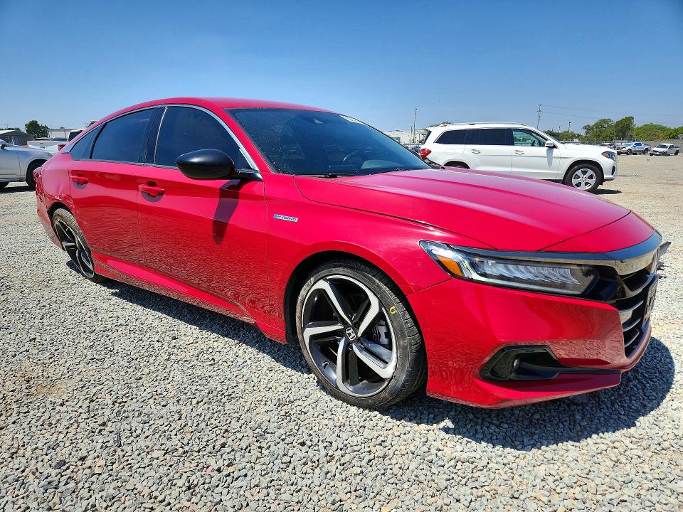 53072456 :رقم المزاد ، 1HGCV3F21NA018986 vin ، 2022 Honda Accord مزاد بيع