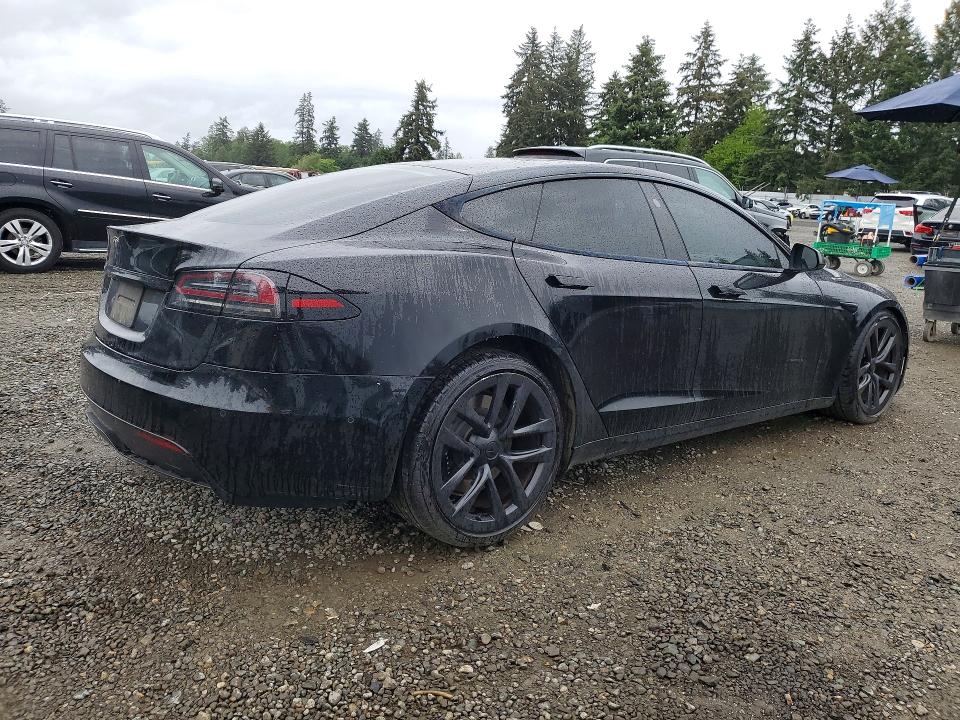 2022 Tesla Model S მანქანა იყიდება აუქციონზე, vin: 5YJSA1E58NF491328, აუქციონის ნომერი: 53650926