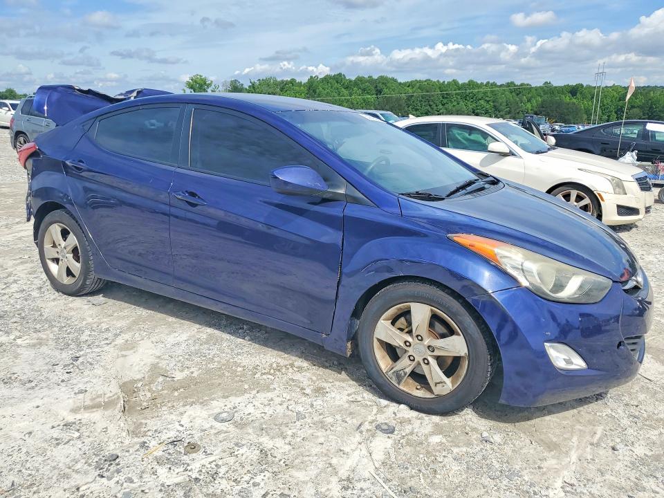 54279586 :رقم المزاد ، 5NPDH4AE4CH146470 vin ، 2012 Hyundai Elantra مزاد بيع