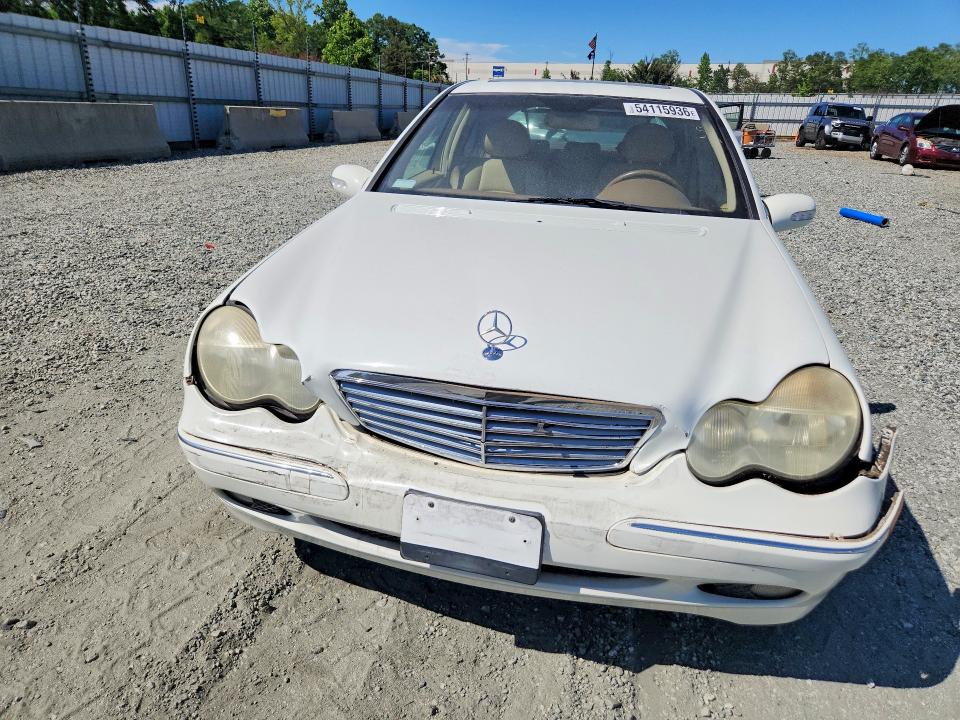 54115936 :رقم المزاد ، WDBRF61J32F272167 vin ، 2002 Mercedes-benz C مزاد بيع