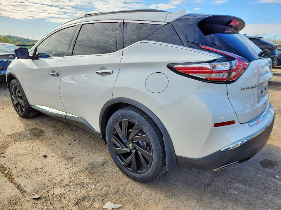 2017 Nissan Murano მანქანა იყიდება აუქციონზე, vin: 5N1AZ2MH1HN135505, აუქციონის ნომერი: 51759516