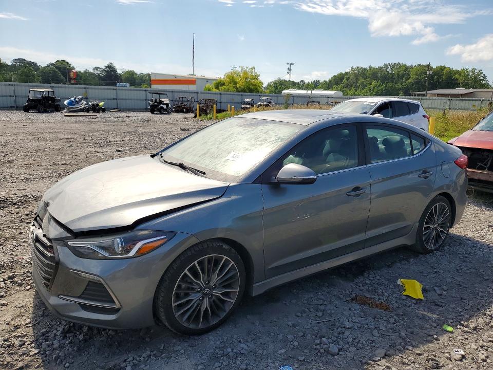 Продаж на аукціоні авто 2017 Hyundai Elantra, vin: KMHD04LB4HU327524, номер лоту: 53655066
