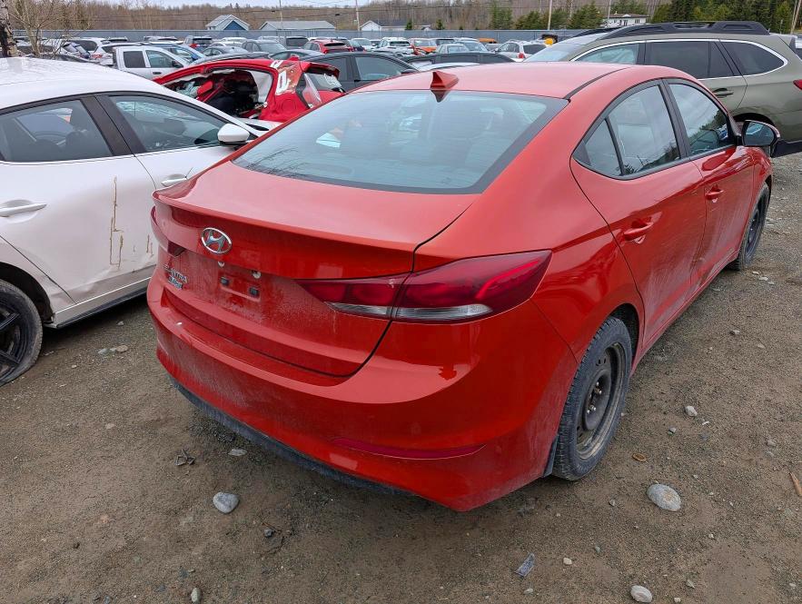 52914626 :رقم المزاد ، KMHD84LFXJU658402 vin ، 2018 Hyundai Elantra مزاد بيع